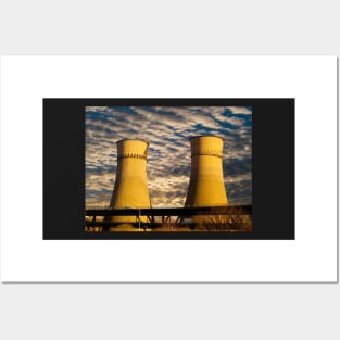 Tinsley Viaduct Cooling Towers Posters and Art